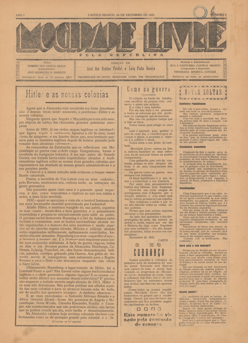 Capa Mocidadelivren5